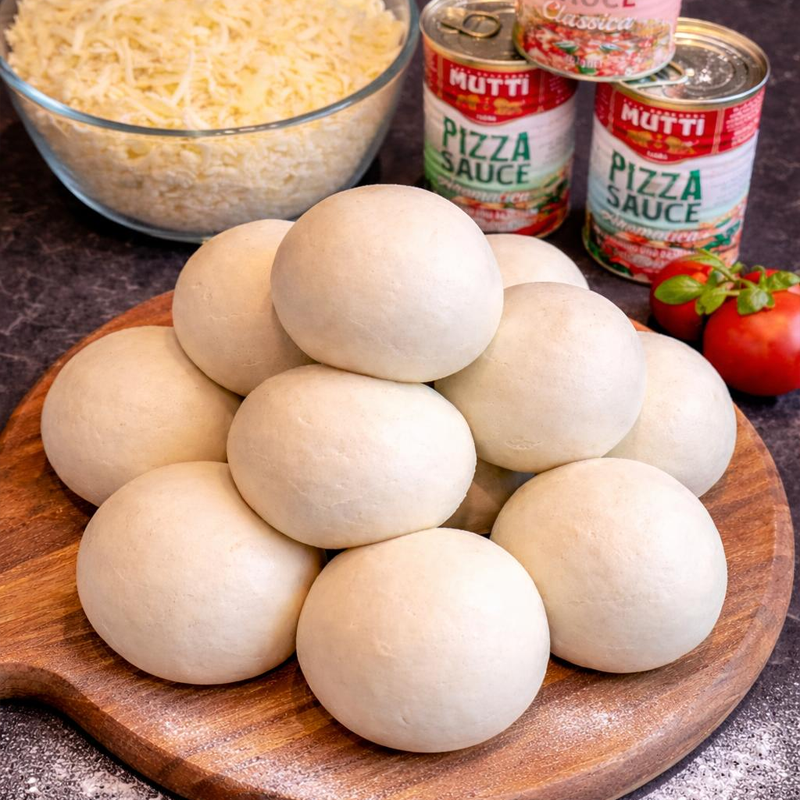 Handcrafted 250g Neapolitan pizza doughballs made by Pizza & Co in Sunderland